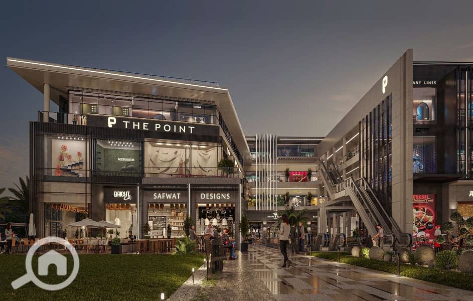 64 sqm prime office for sale in Mall 1o1 , heart of Sheikh Zayed City, directly on Dahshur Connection Road, facing Oasis Al Khattab - Widok 3
