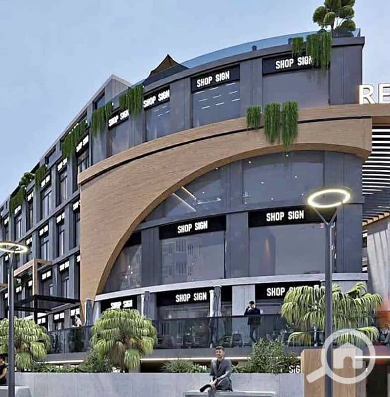 64 sqm prime office for sale in Mall 1o1 , heart of Sheikh Zayed City, directly on Dahshur Connection Road, facing Oasis Al Khattab - Widok 4