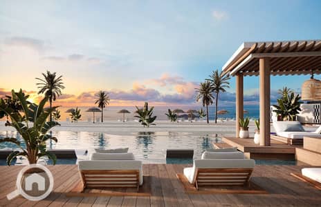 شاليه 2 غرفة نوم للبيع في الساحل الشمالي، مطروح - image-2024-07-21T172251.940. jpg