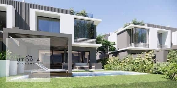 Luxury Townhouse for Sale in Trio Gardens with Private Pool, BUA 242 sqm, 5 Bedrooms + Nanny Room, Immediate Delivery in a Prime Compound - Ansicht 4