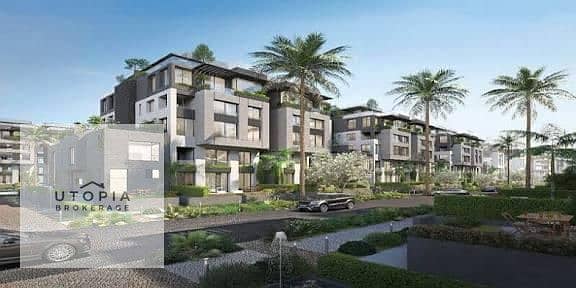 Luxury Townhouse for Sale in Trio Gardens with Private Pool, BUA 242 sqm, 5 Bedrooms + Nanny Room, Immediate Delivery in a Prime Compound - Ansicht 5