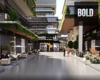 For sale office building 2800 meter for companies in the newest mall direct on mehwar 26 of july Bridges mall 6 october