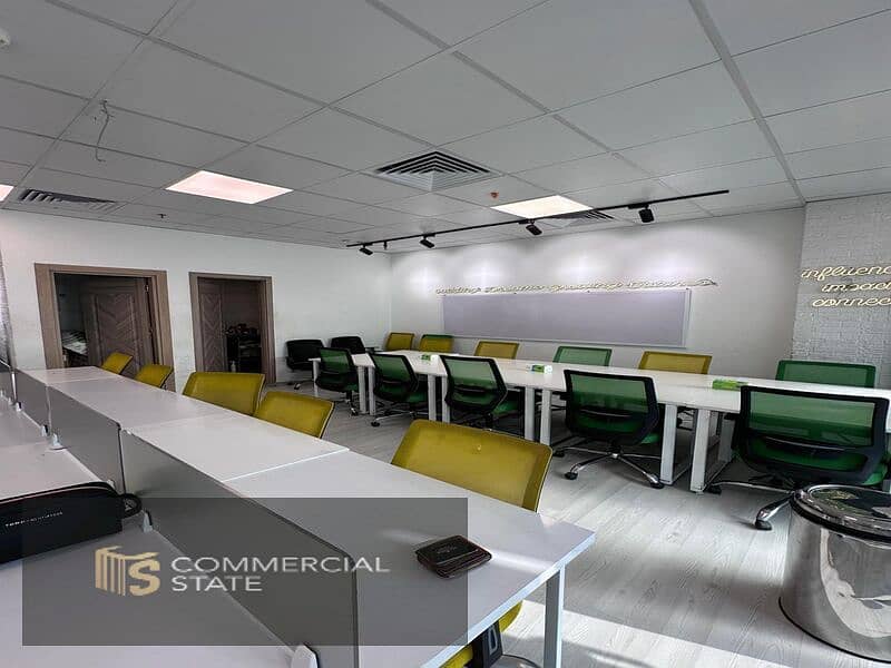 Luxurious Office at Cairo Festival City for Rent -New Cairo - Widok 5