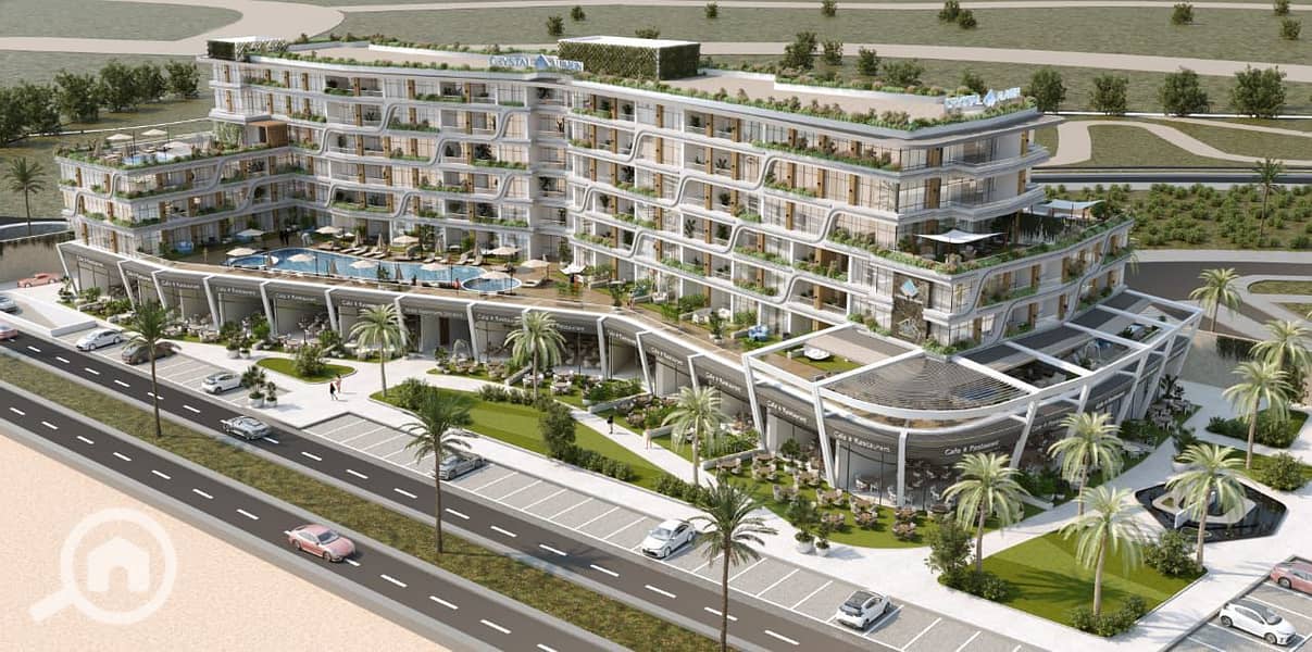 For the first time in Alamein , a fully hotel project with the highest investment return, a hotel unit of 148 meters with an open view. – pohled 3
