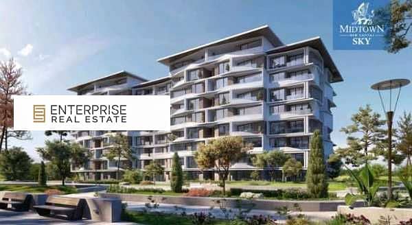 2 Bedrooms 140 sq.M Apartment for sale 3,150,990 EGP in Midtown Sky, New Capital City, Cairo