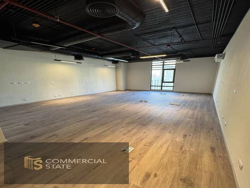 Finished Office at District 5 - 78m for Rent -New Cairo - Vista 2