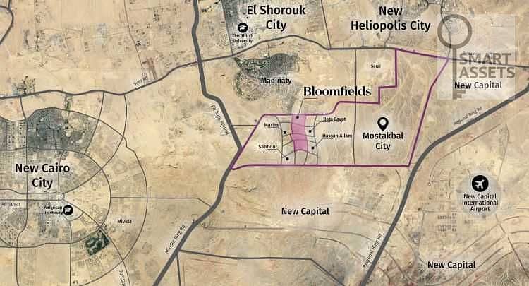 9 Map-of-Bloomfields-Mostakbal-City. jpg