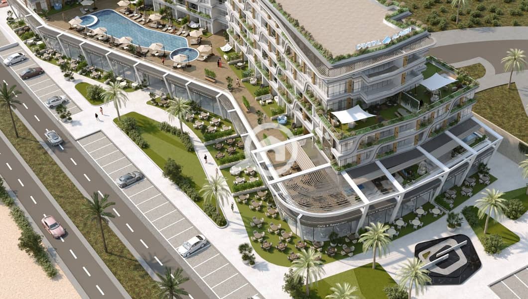 For the first time in Crystal Alamein , a fully hotel project with the highest investment return, a hotel unit of 52 meters with an open view. - Ansicht 3