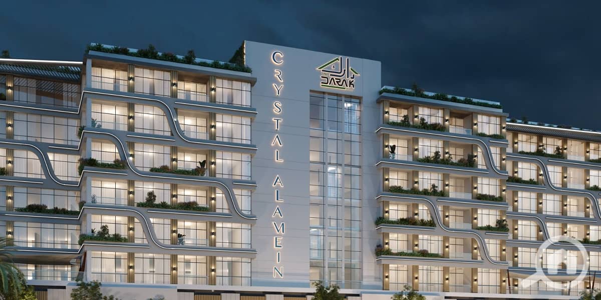 For the first time in Crystal Alamein , a fully hotel project with the highest investment return, a hotel unit of 52 meters with an open view. - Mehr