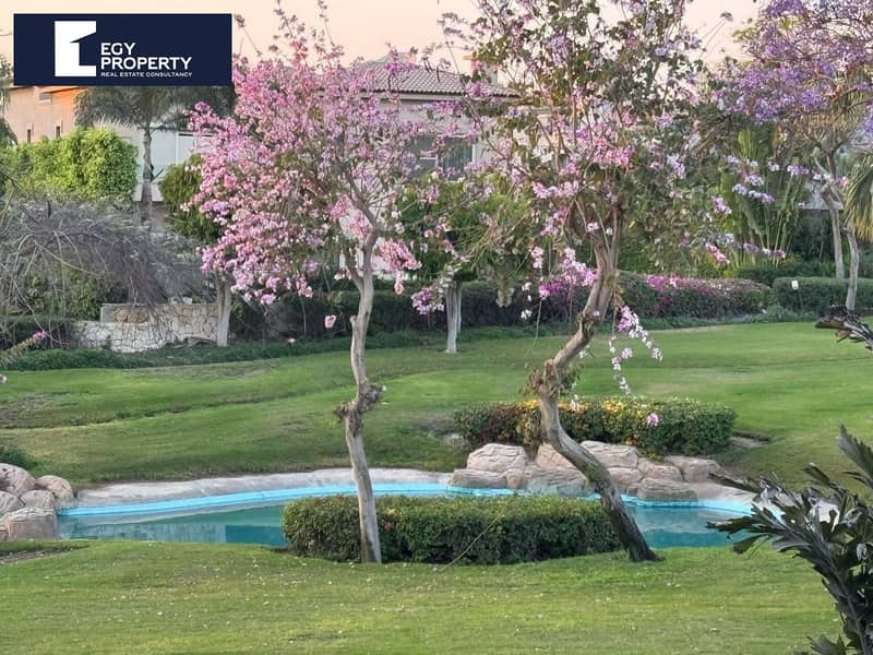 With a Prime View Luxury Villa for Sale in Lake View Boutique - New Cairo - Aanzicht 4