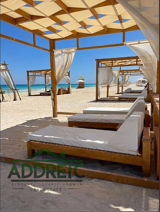 Own your unit now in one of the strongest and most beautiful projects on the North Coast, in the heart of Ras El Hekma – Kilometer 207. Sea Shore Chal – pohled 6