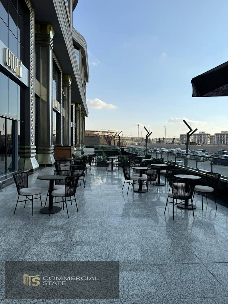 Finished Retail at North 90 - 360m for Rent - New Cairo - Widok 5