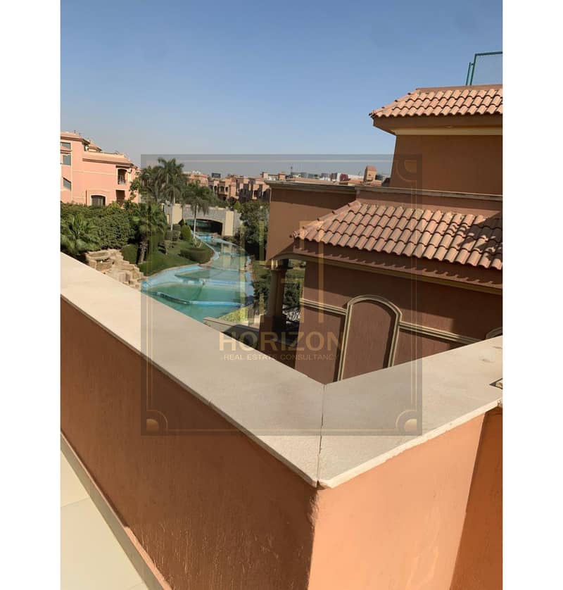 Furnished Standalone Villa 6rooms + Elevator for Rent in Emerald Park Compound New Cairo - Ansicht 4