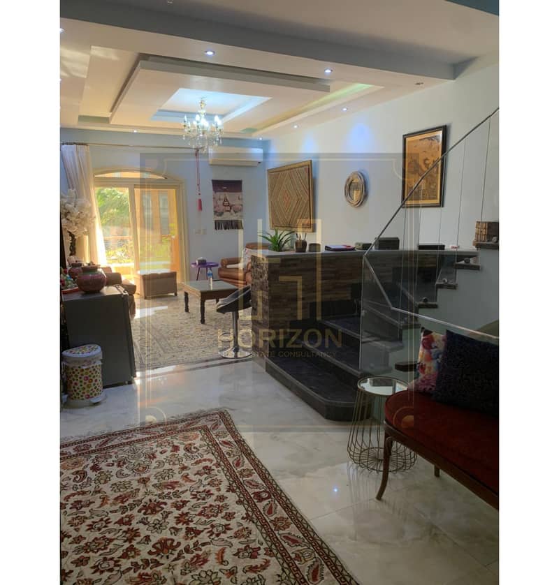 Furnished Standalone Villa 6rooms + Elevator for Rent in Emerald Park Compound New Cairo - Ansicht 6