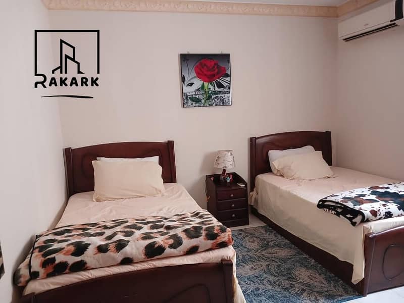 Apartment with hotel furnishings and air conditioning 180m for rent in Sheraton Housing in the Ministers' Square - Vue 4