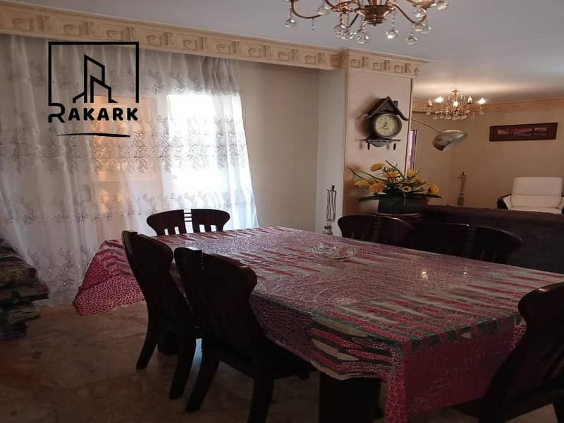 Apartment with hotel furnishings and air conditioning 180m for rent in Sheraton Housing in the Ministers' Square - Plus