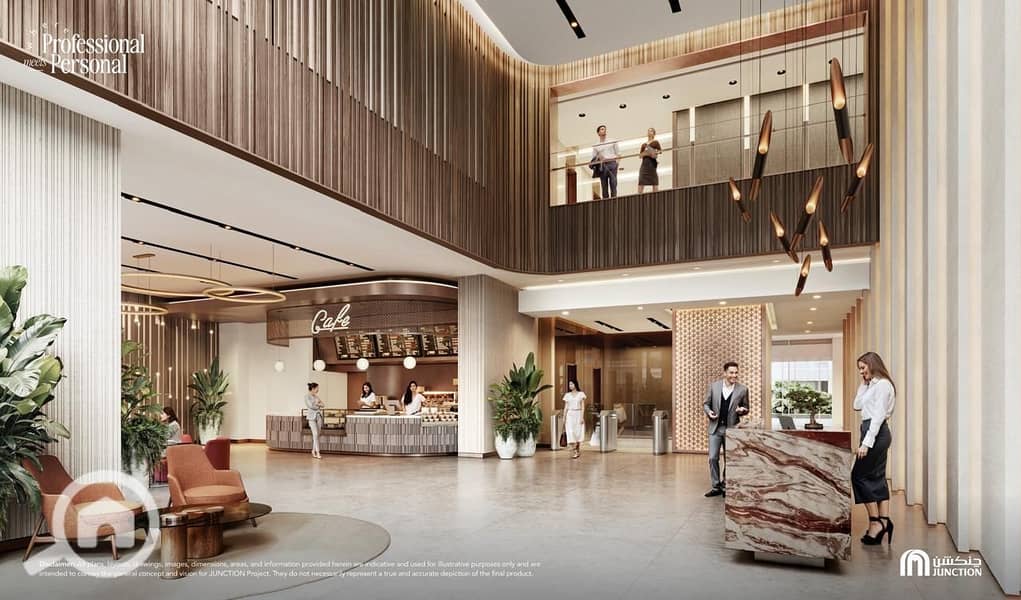 99 sqm administrative office for sale with a guaranteed investment return located directly on Al Wahat Road next to Mall of Egypt by Majid Al Futtaim - Ansicht 2