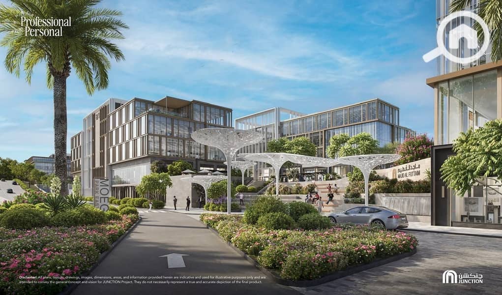 99 sqm administrative office for sale with a guaranteed investment return located directly on Al Wahat Road next to Mall of Egypt by Majid Al Futtaim - Ansicht 5