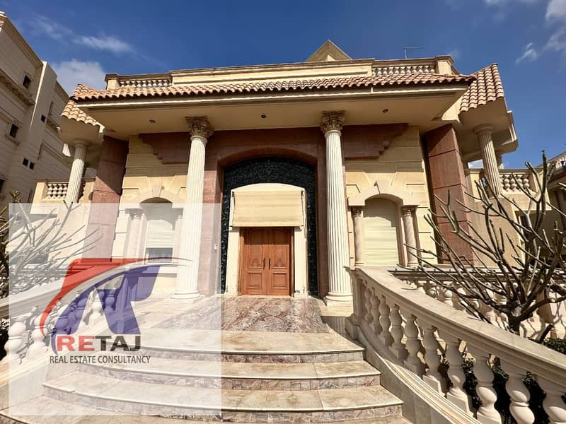 4 Bedrooms 1,399 sq.M Villa for sale 45,000,000 EGP in GCR Golf City, Obour City, Cairo