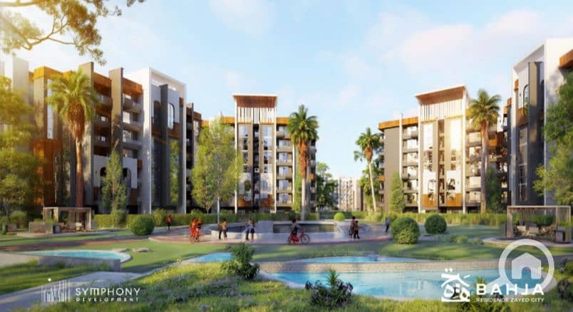 Fully finished apartment for sale in Sheikh Zayed, inside Bahja Compound - Widok 2