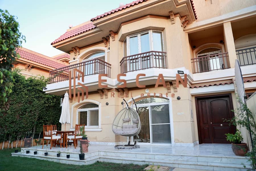 Furnished villa for rent in Madinaty, extra super deluxe finishing, modern furnishings, close to services. - Ansicht 4