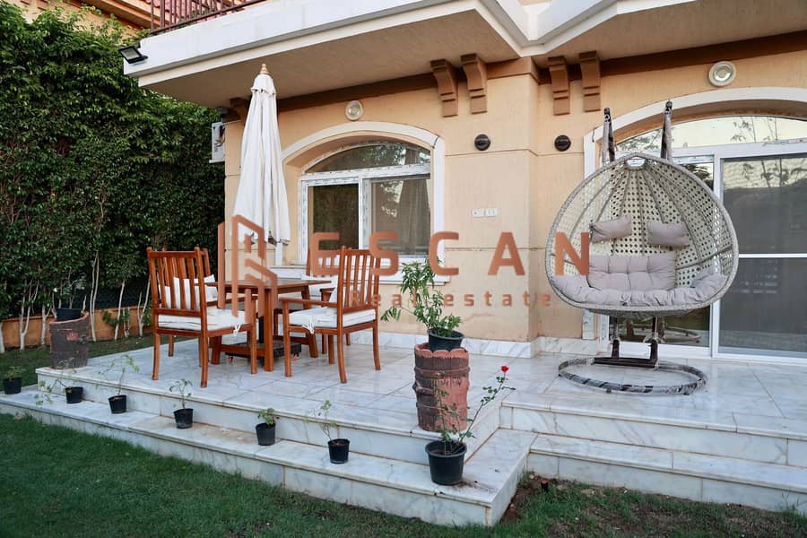 Furnished villa for rent in Madinaty, extra super deluxe finishing, modern furnishings, close to services. - Ansicht 6