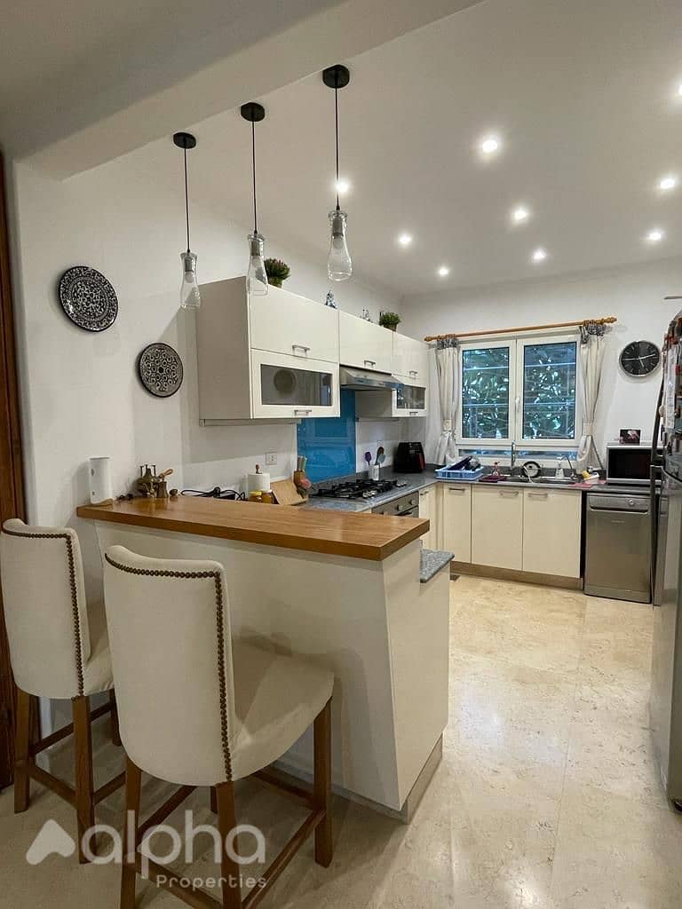 I villa garden for sale in giza plateau compound mountain view ultra modern with kitchen – pohled 6