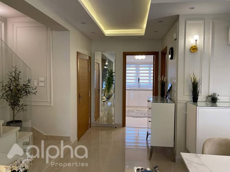 I villa roof for sale in giza plateau compound mountain view 6 october ultra modern prime location – pohled 4