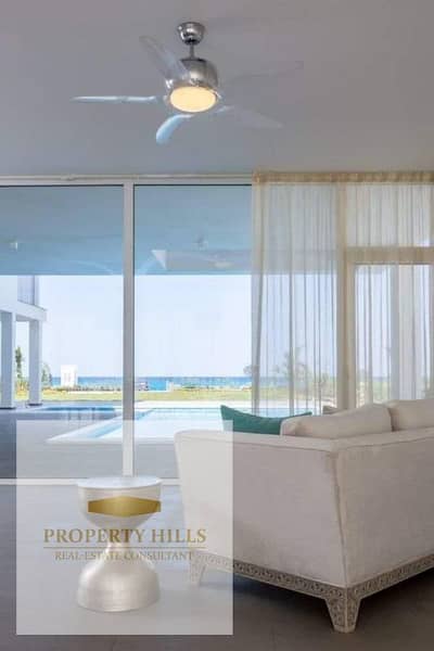 دوبلكس 3 غرف نوم للبيع في الساحل الشمالي، مطروح - دوبلكس دورين للبيع متشطب بالكامل في مار باي راس الحكمه الساحل