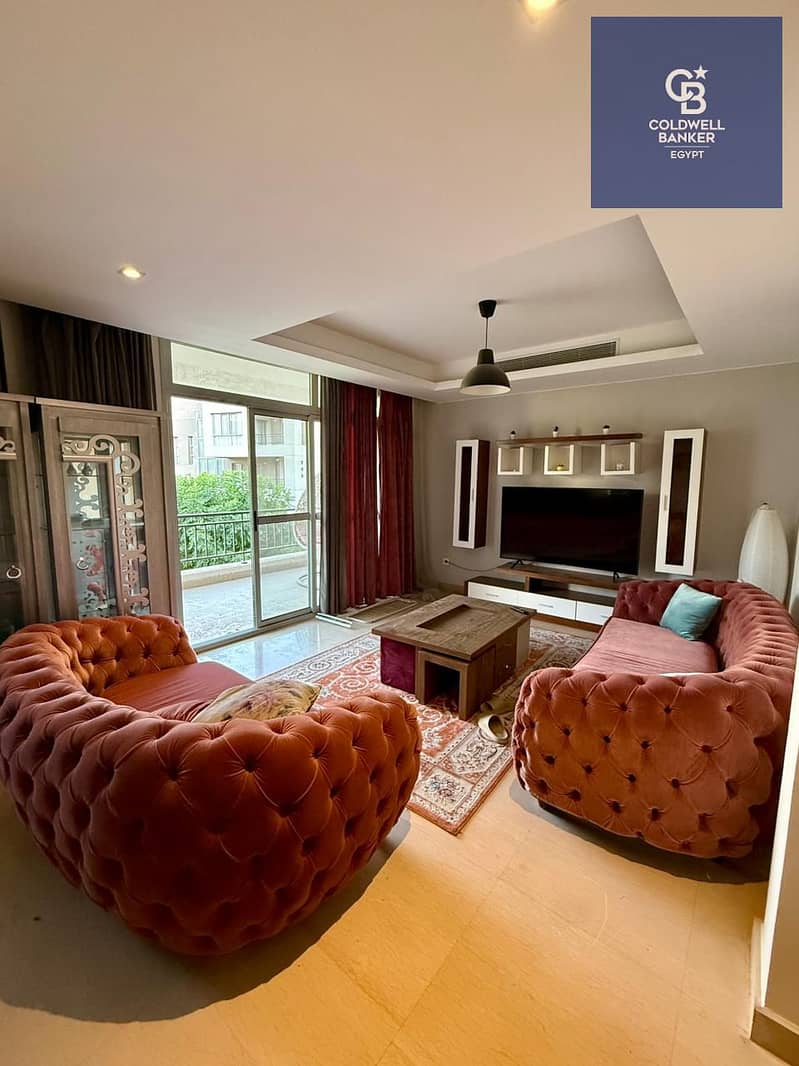 The apartment is available for sale within the largest and most prestigious compound in New Cairo (Cairo Festival City), fully finished. - Widok 3