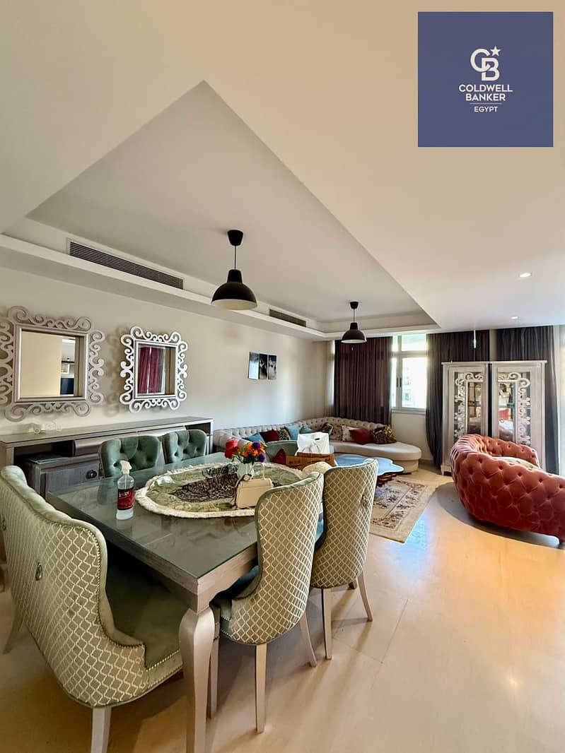 The apartment is available for sale within the largest and most prestigious compound in New Cairo (Cairo Festival City), fully finished. - Widok 2