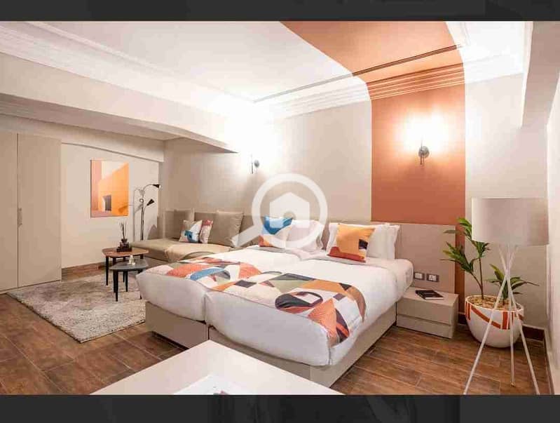 Luxury Fully Furnished Apartment For Rent In corniche nile - giza - Only LE 2300 per night. - Widok 2