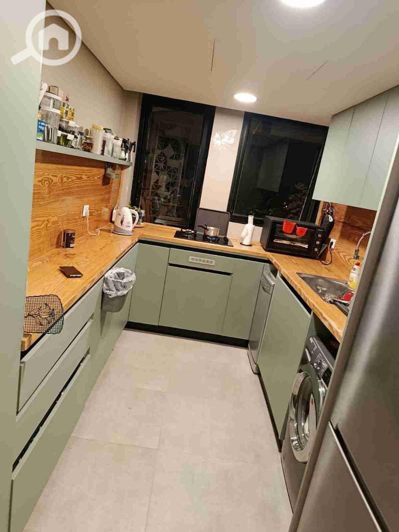 Apartment for rent in Badiya Compound, Palm Hills, October - with kitchen and air conditioning. - Vista 5