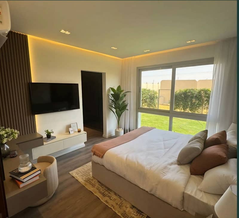 For sale fully finished garden apartment ready to move in new zayed very prime location - Widok 4