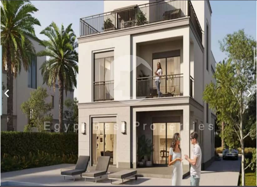 For Sale Townhouse Fully Finished With Prime Location 4 Bedrooms Early Delivery - Ansicht 2