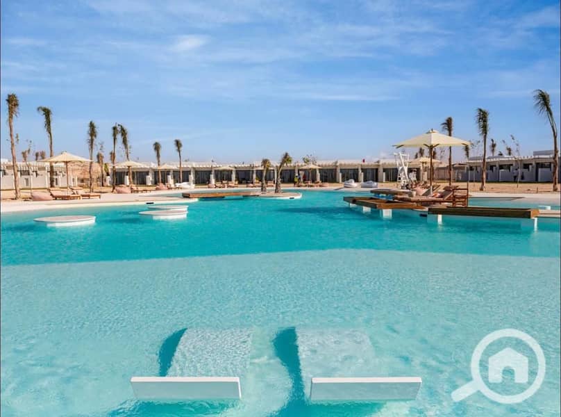 Immediately receive a twin chalet overlooking the lagoon directly in Dubai Bay - View 3
