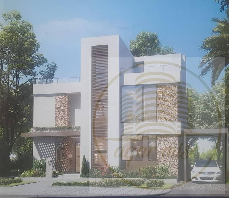 Standalone Villa for Sale in Noor City Stunning wide garden view Model B – the second largest model among Noor City villas Full North-facing orientati - Ansicht 2