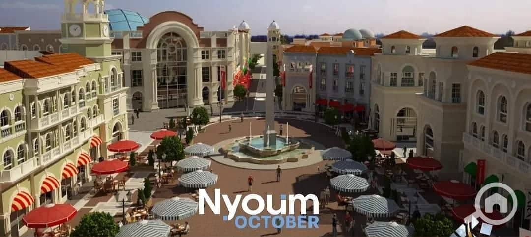 Hot deal apartment for sale in installments in a prestigious compound (A Piece of Rome) in front of Zayed Gate 4 in October City. – další