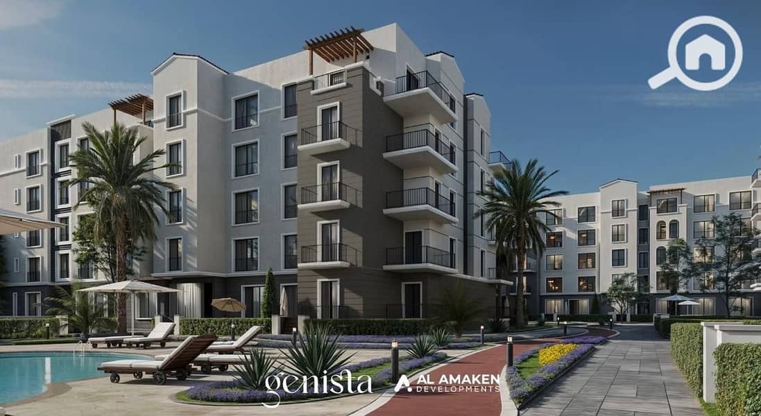 luxury garden duplex for sale in genista near to elnady elahly – pohled 6