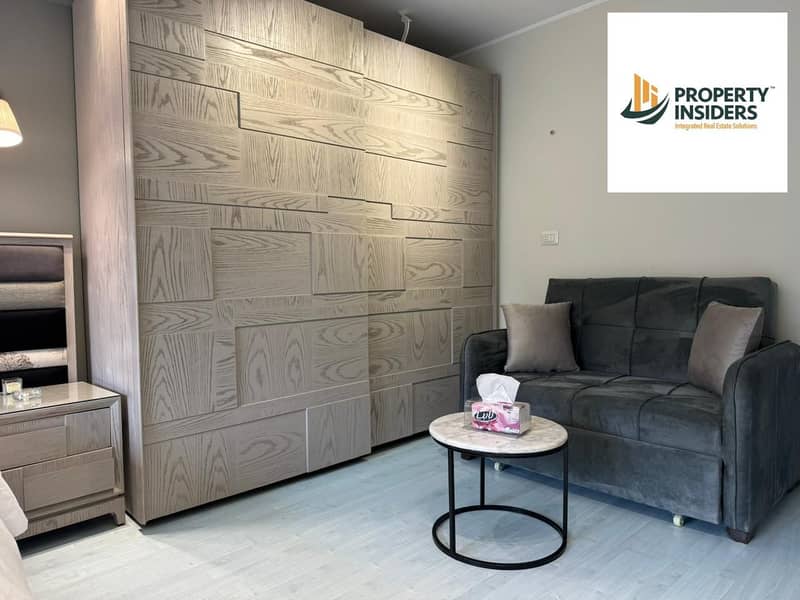 Studio apartment for rent, fully furnished, super deluxe, in the Mohi El Din area. - Ansicht 4