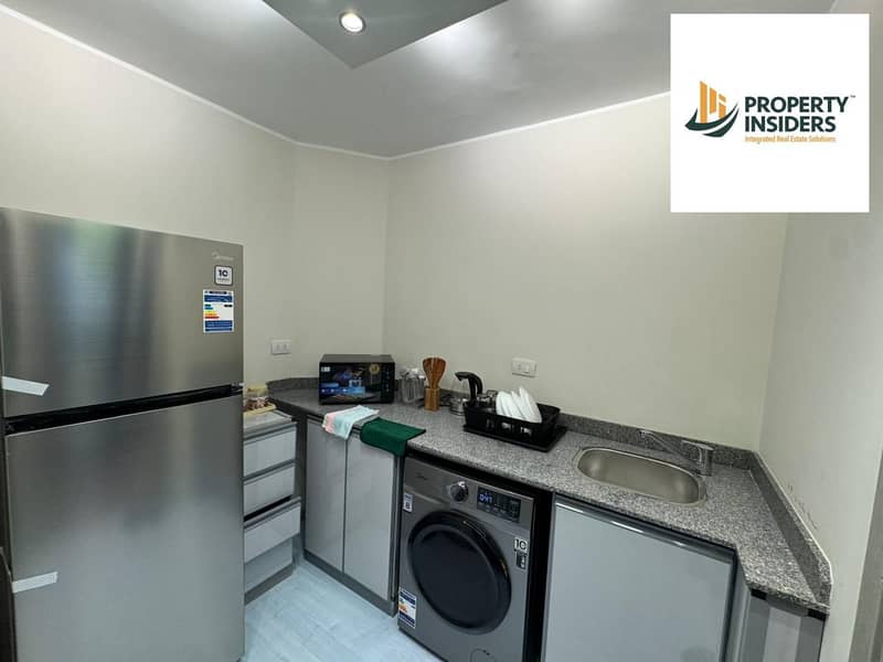 Studio apartment for rent, fully furnished, super deluxe, in the Mohi El Din area. - Mehr