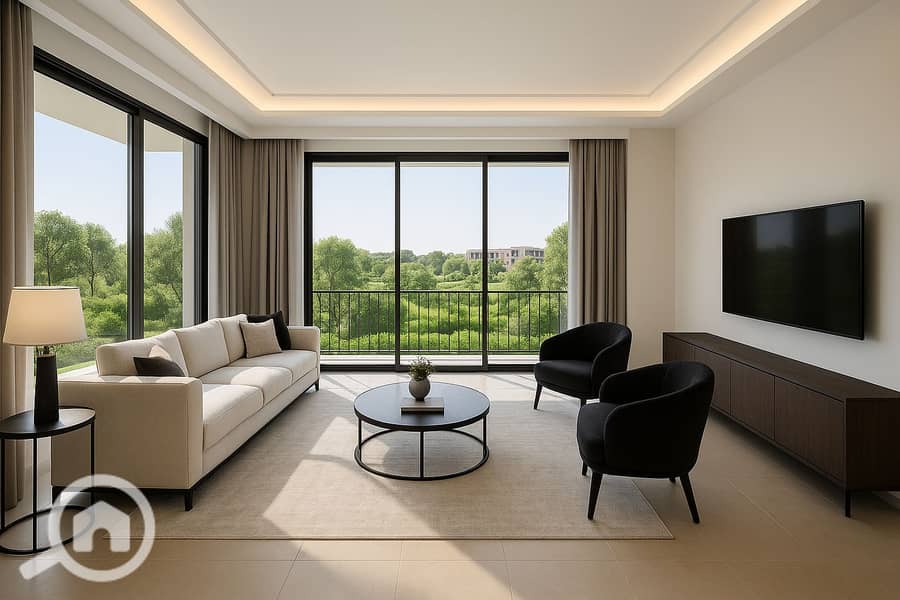 A rare opportunity to own an apartment for sale at an unbeatable price, with a 10% down payment, in a premium compound in the heart of Old Sheikh Zaye - Widok 2
