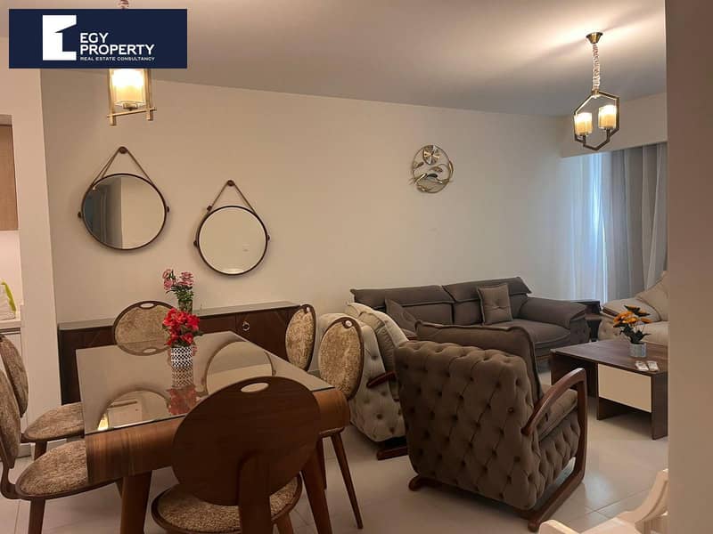Fully Furnished 2 Bedroom Chalet for Rent in Marassi – North Coast Lowest Market Price - Widok 6