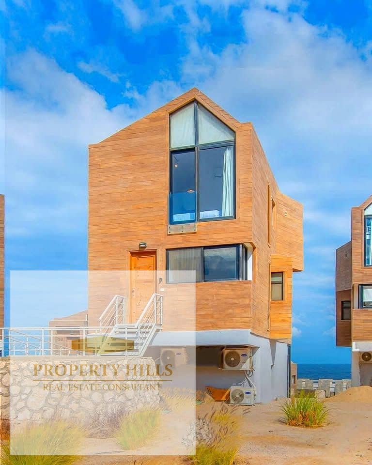 Fully finished chalet for sale sea view with air conditioning, prime location in the village - Widok 6