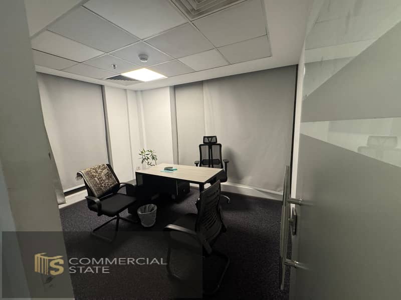 Finished Office at North 90 for Rent- New Cairo - Mehr