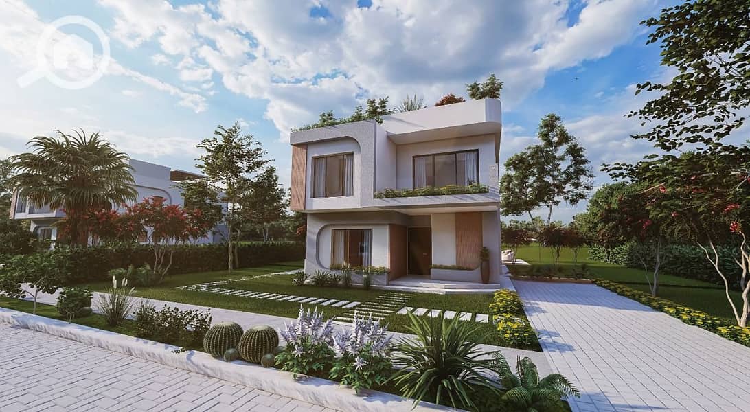 Twin house for sale with a large garden in one of the most prestigious ZG developments in Sheikh Zayed, just minutes from Waslet Dahshur Road. – další