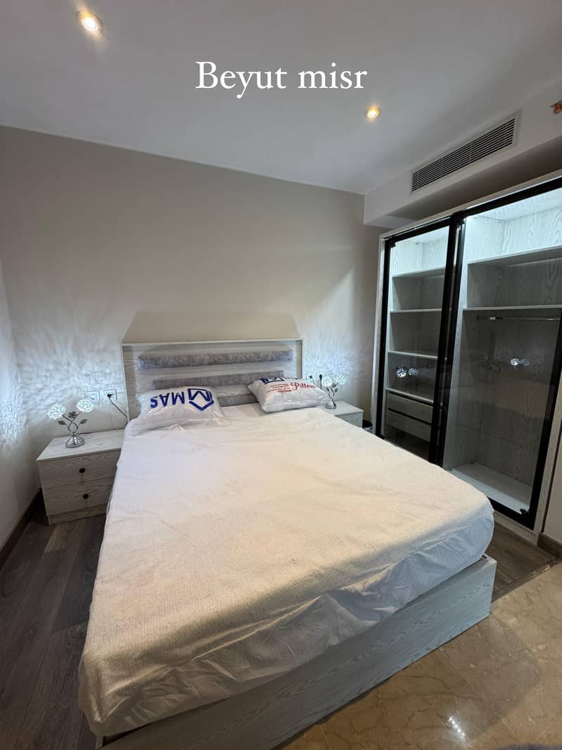 For rent fully furnished apartment in i Zed Towers Sheikh Zayed in the heart of Zayed, one of the finest compounds in Sheikh Zayed and the best locations. - Widok 4