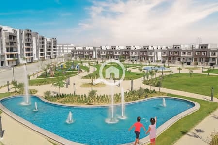 4 Bedroom Townhouse for Sale in Hadayek October, Giza - 20250923_1644_منتزه سكني حديث_remix_01k5vcxz3ce54a1e8tnfbn1wjw. png
