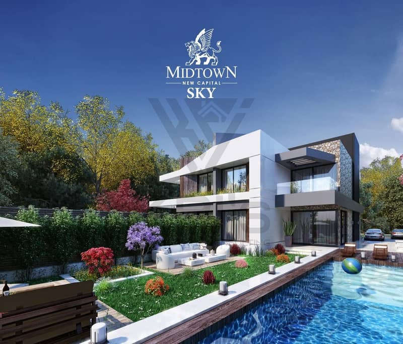 READY TO MOVE Apartment in Prime Location in Midtown Sky / DP 600K INST 7Y in New Capital - Vista 4