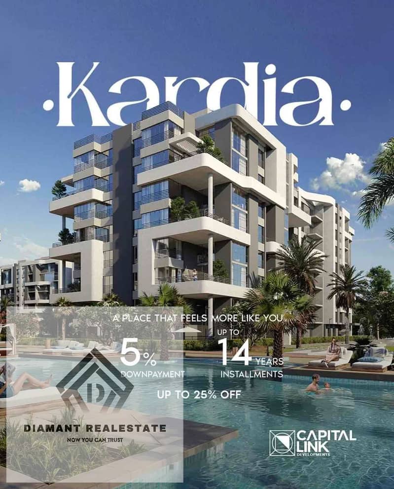 2 Bedrooms 112 sq.M Apartment for sale 3,700,000 EGP in Kardia, New Capital City, Cairo